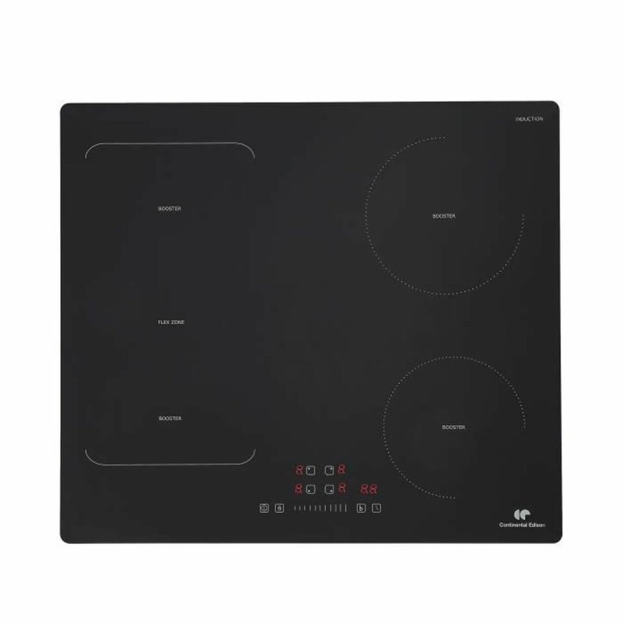 Induktionsplade Continental Edison 1 flex zone CETI4ZFLEXB1 2000 W #1