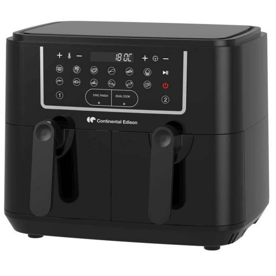 Varmluftsfrituregryde Continental Edison Sort 2400 W 9 L #4