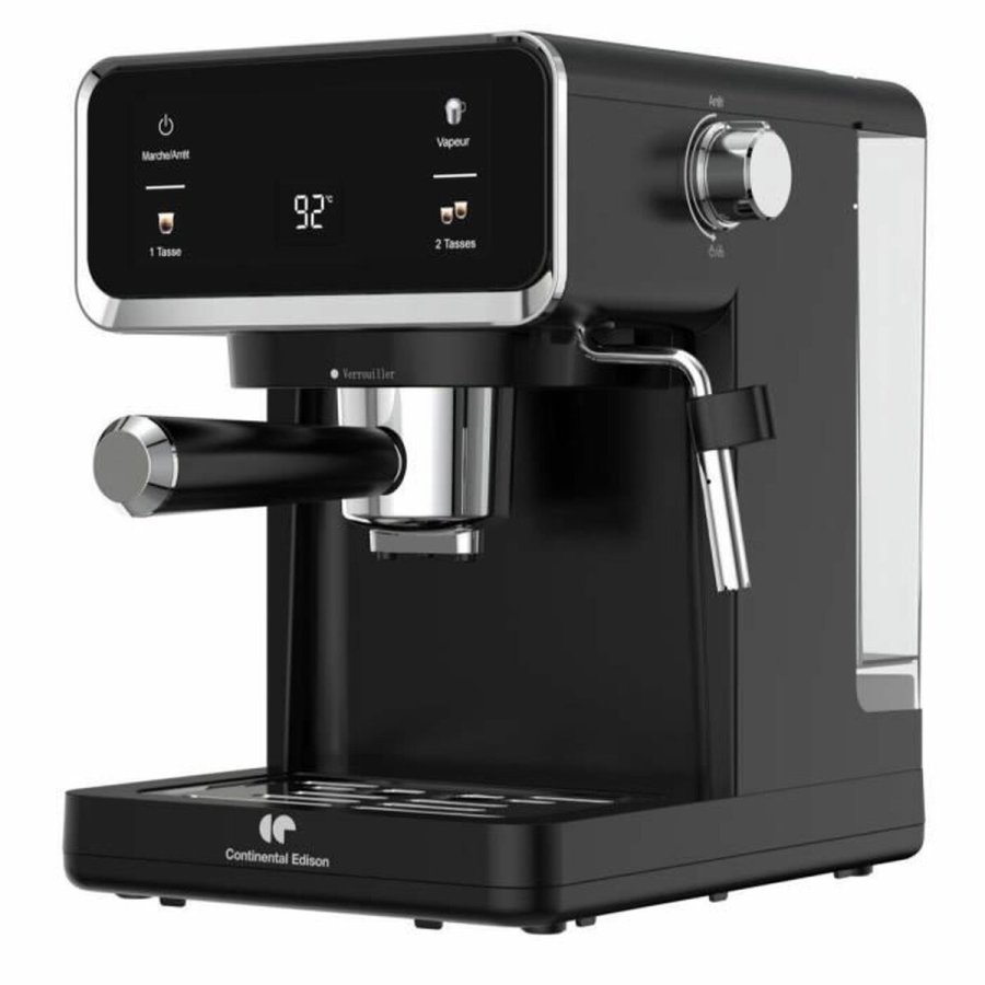 Superautomatisk kaffemaskine Continental Edison CEME19B Sort #1