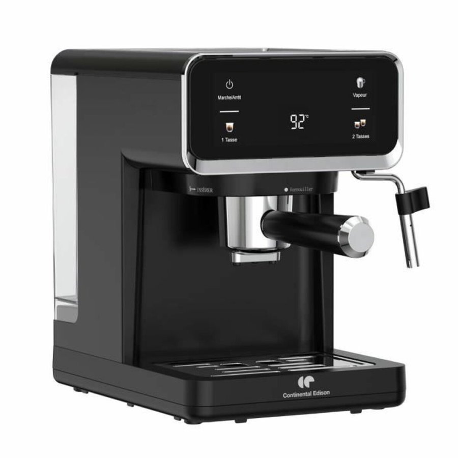 Superautomatisk kaffemaskine Continental Edison CEME19B Sort #4