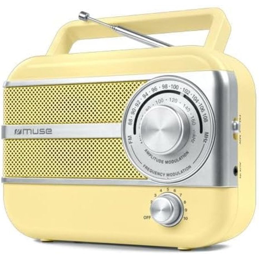 Radio Muse M056AG Gul AM/FM Retro #1