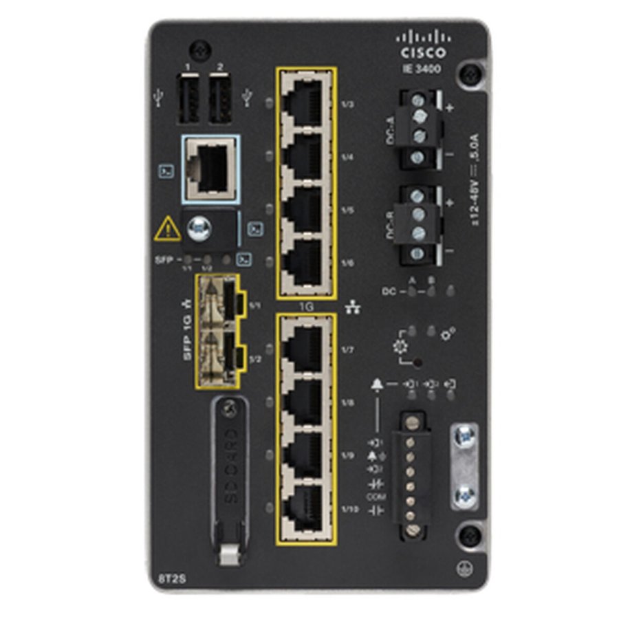 Switch CISCO IE-3400-8T2S-E #1