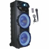 Brbare Bluetooth-hjttalere Inovalley Sort 1000 W #2