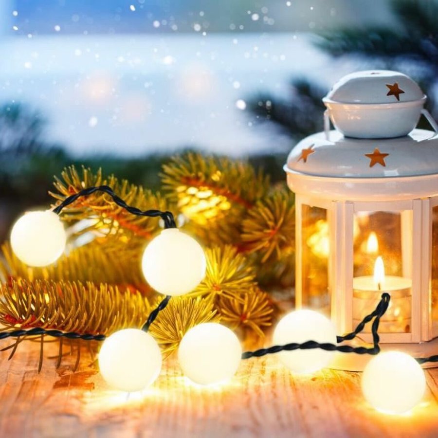 LED guirlande Lumi Garden BILLY SPHERICAL 60 LEDS Sort noir 1 W #2