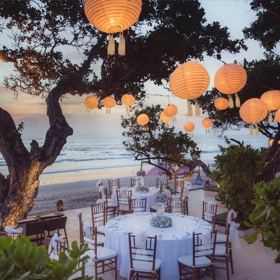 Lanterne s�t Lumisky HIMALAYA Beige � 30 cm 3 Dele #4