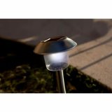 Solcellelampe Lumisky Alesia LED Slvfarvet Rustfrit stl Kold hvid (8 enheder) #3
