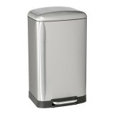 Affaldsspand med pedal Kitchen move GREENWICH Rustfrit stl (40 L) #1