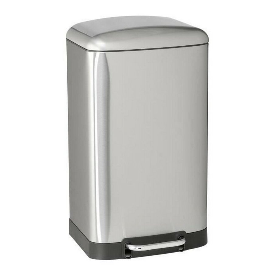 Affaldsspand med pedal Kitchen move GREENWICH Rustfrit stl (40 L) #1