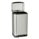 Affaldsspand med pedal Kitchen move GREENWICH Rustfrit stl (40 L) #9