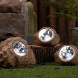 Solcellelampe Lumisky ROCKY BROWN Gr (3 enheder) (3 Dele) #2