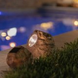 Solcellelampe Lumisky ROCKY BROWN Gr (3 enheder) (3 Dele) #3