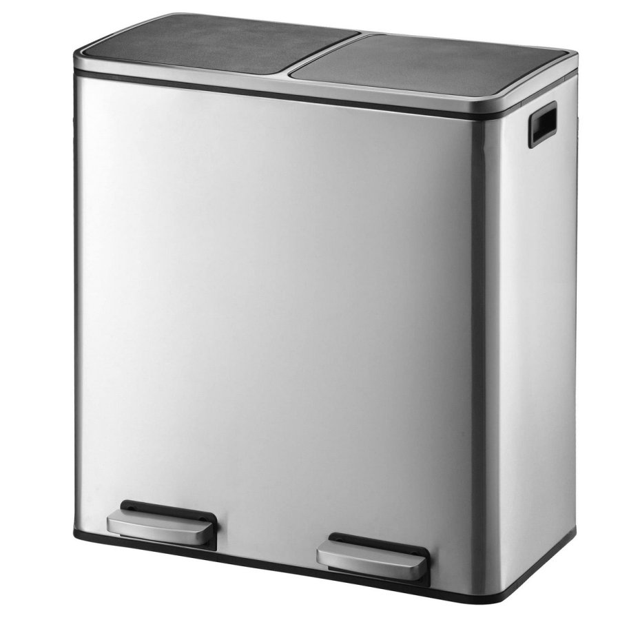 Affaldsspand til genbrug Kitchen Move Rustfrit stl (30 L x 2) #1