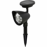 Solcellelampe Galix Sort Plastik  19,5 cm #1