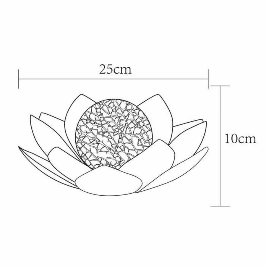 Solcellelampe Galix kande 25 cm #3