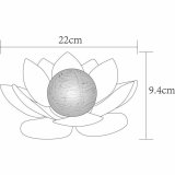 Bordlampe Galix �kande Gr� #2