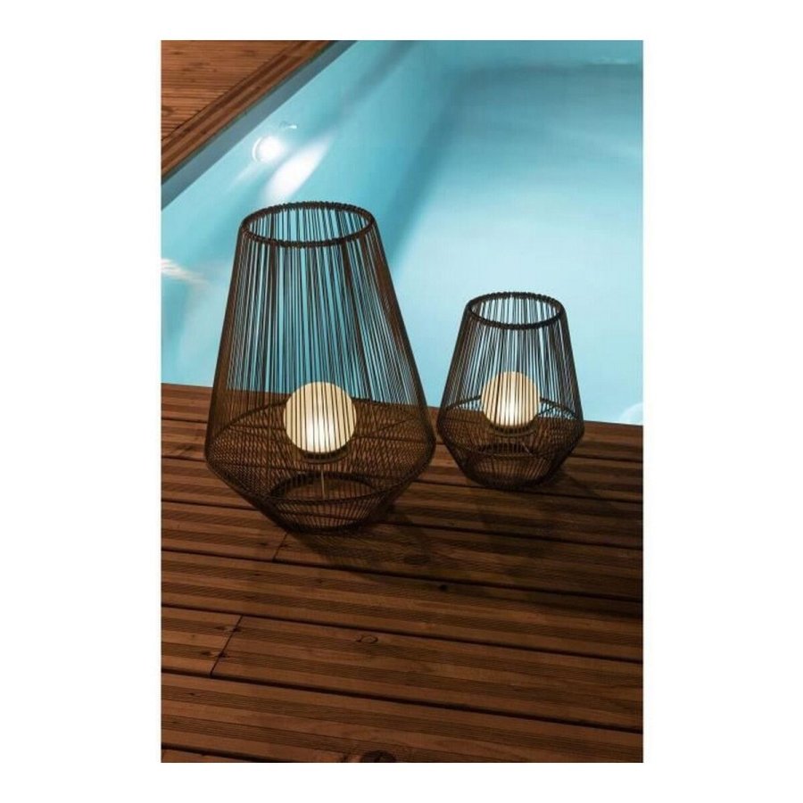 Solcellelampe Galix Hvid Metal #2
