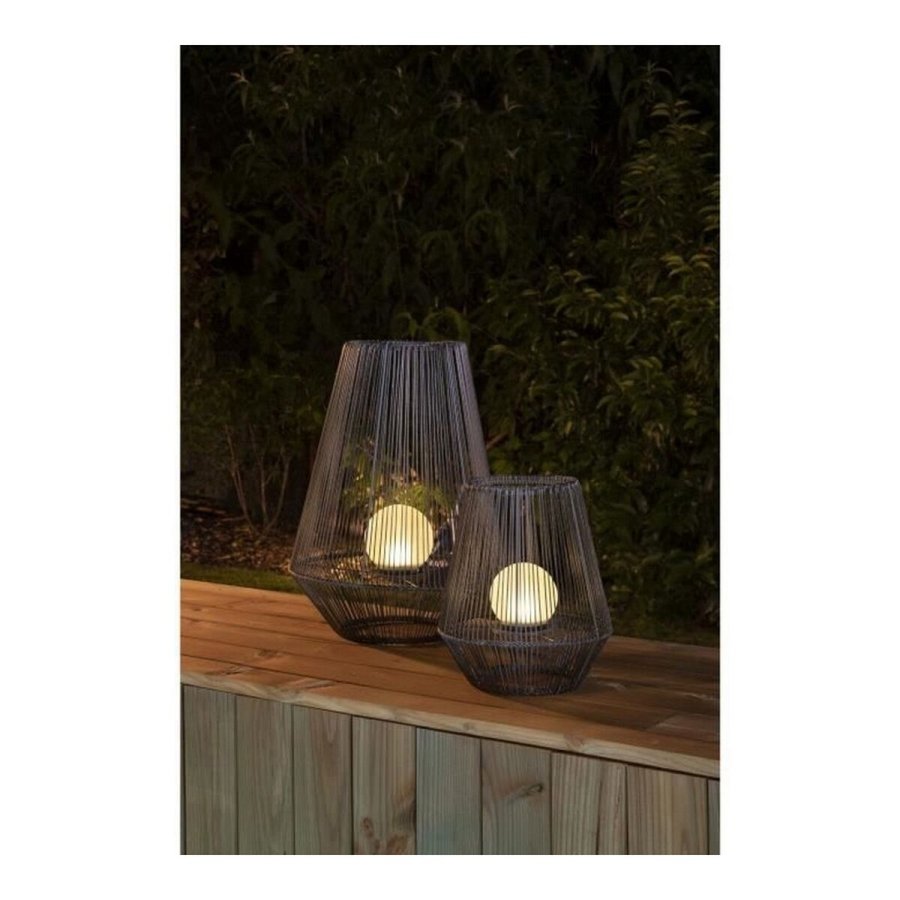 Solcellelampe Galix Hvid Metal #3