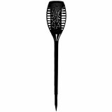Solcellelampe Galix Harpiks Sort  7,3 x 47 cm #1