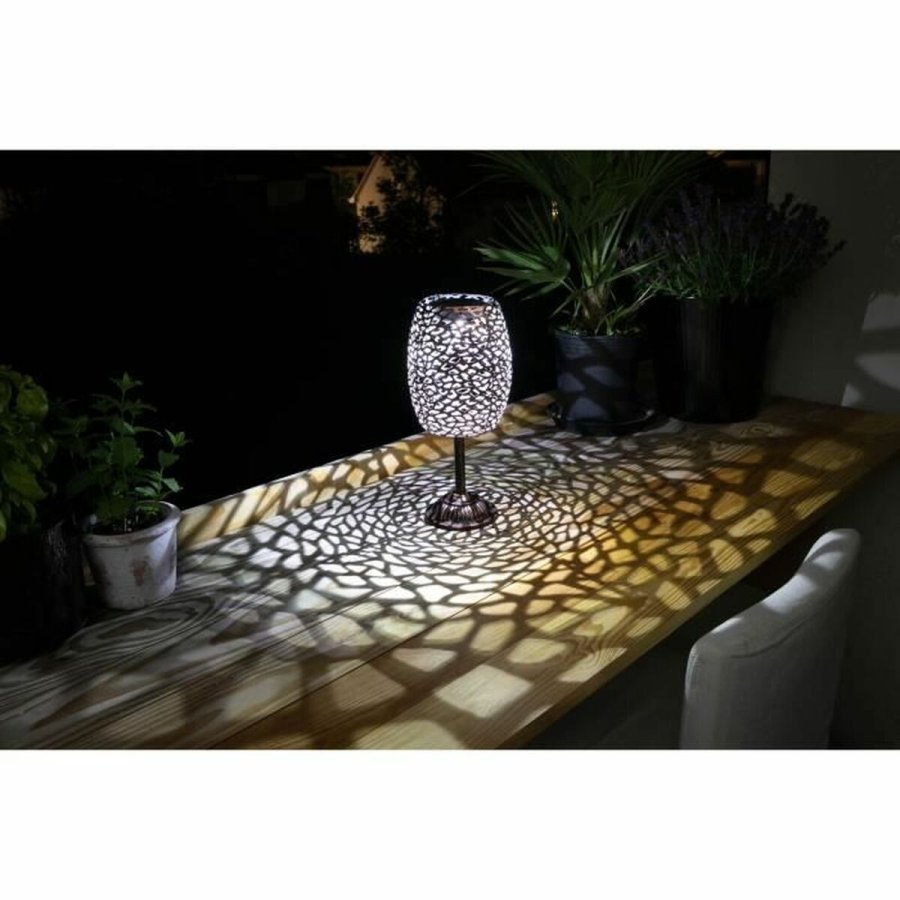 Solcellelampe Galix G2003 Krom 10 W Kold hvid 10 lm #2