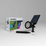 Solcellelampe Lumisky Sort rouge 200 Lm (2 Dele) (2 enheder) #4