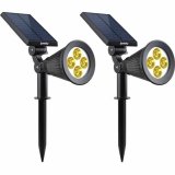 Lampe Lumi Garden Sort 5 V 250 Lm (2 enheder) #1