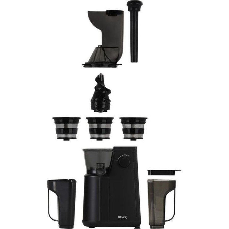 Elektrisk juicer Hkoenig Vitamin+ GSX24 Sort Gr 400 W 1 L #4