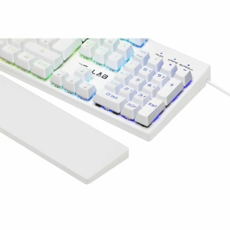 Mekanisk tastatur The G-Lab KEYZ RUBIDIUM Hvid Azerty Fransk #3