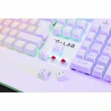 Mekanisk tastatur The G-Lab KEYZ RUBIDIUM Hvid Azerty Fransk #5