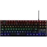 Gaming-tastatur The G-Lab KEYZ-MERCURY TKL/SP Sort #1