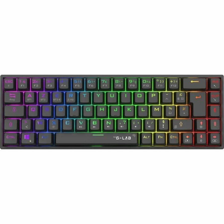 Gaming-tastatur The G-Lab KEYZ TITAN Sort AZERTY #1