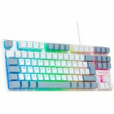 Tastatur The G-Lab KEYZ CAESIUM Gr� Azerty Fransk #1