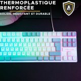 Tastatur The G-Lab KEYZ CAESIUM Gr� Azerty Fransk #6