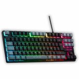 Tastatur The G-Lab KEYZ CAESIUM Sort Gr� Azerty Fransk #1