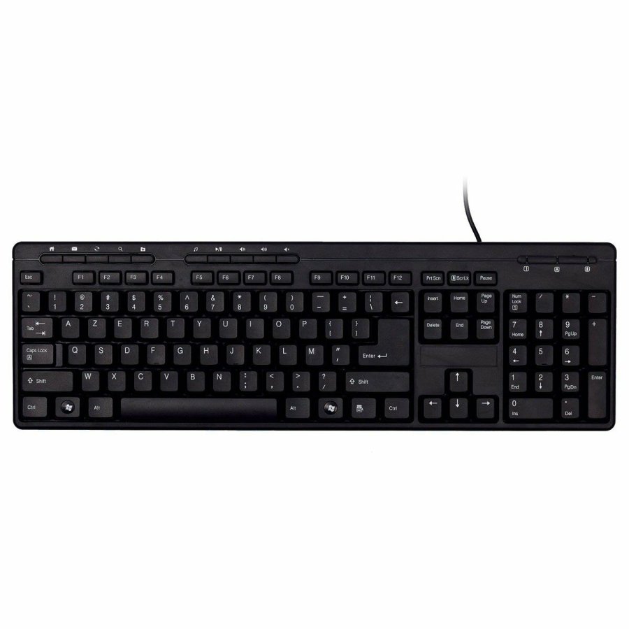 Tastatur Bluestork BS-KB-MFIRST2/SP Sort Spansk qwerty #1
