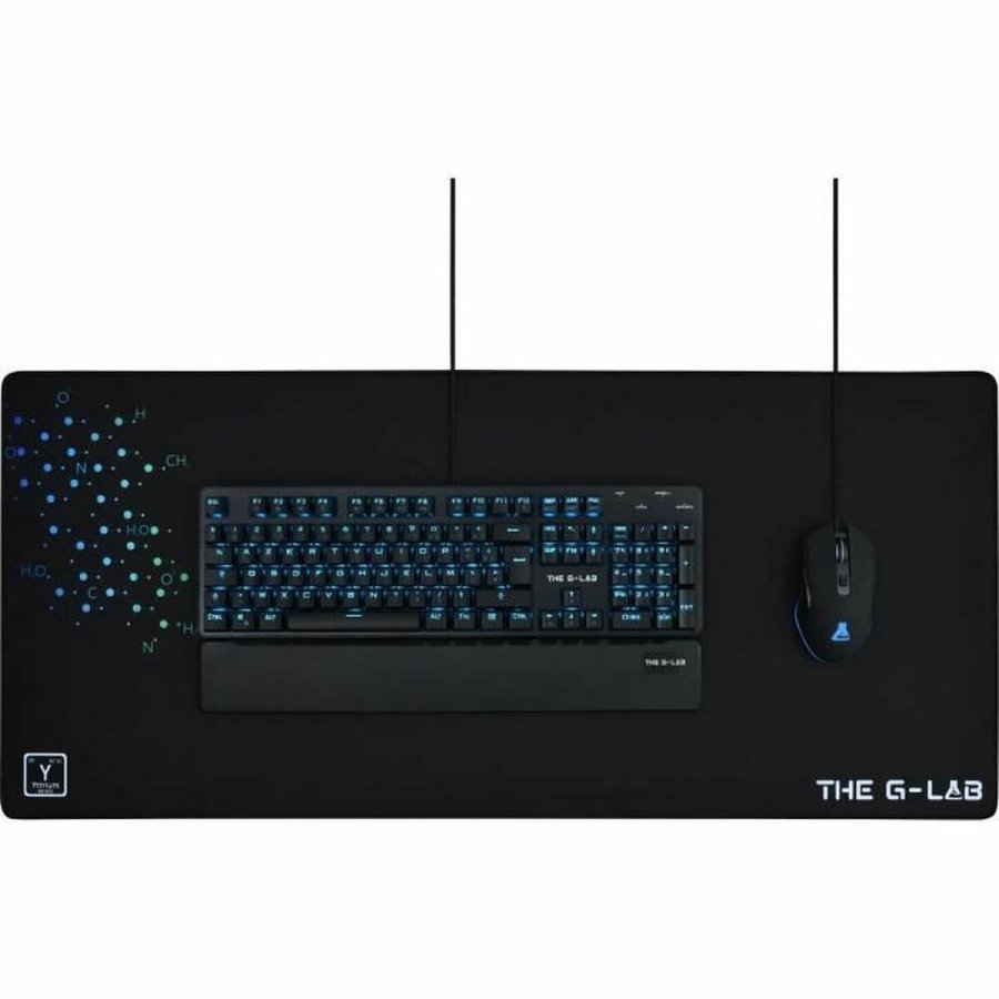 Skridsikker Mtte The G-Lab Pad Yttrium Sort 90 x 40 cm #1