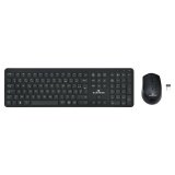 Tastatur og mus Bluestork Easy Slim AZERTY Sort Fransk #1