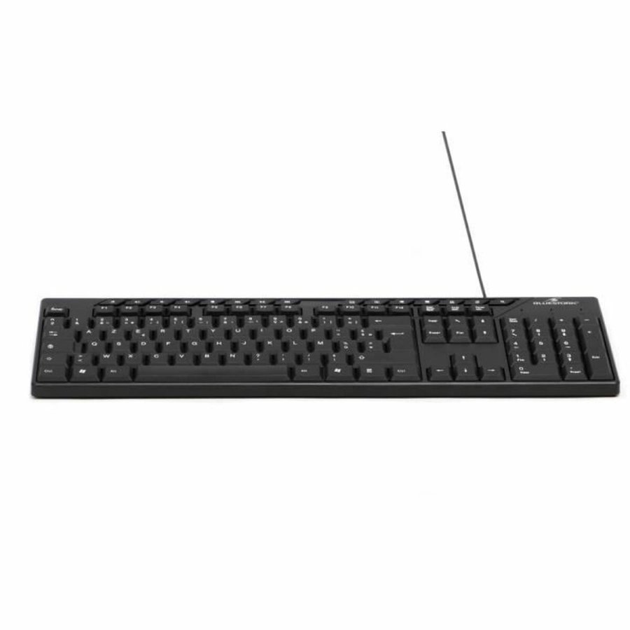 Tastatur Bluestork MEDIA OFFICE Sort AZERTY #1