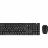 Tastatur og mus Bluestork MEDIA OFFICE Sort AZERTY #1