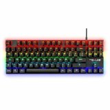Gaming-tastatur The G-Lab Mercury AZERTY Fransk Sort #1