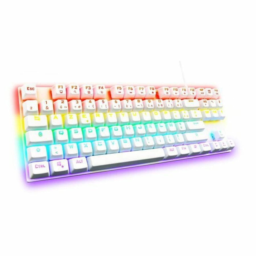 Gaming-tastatur The G-Lab Mercury AZERTY Hvid #4