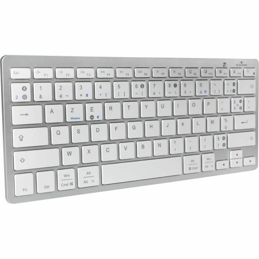 Bluetooth-tastatur Bluestork KB-MINI-PC-MAC/FR Azerty Fransk Hvid #4