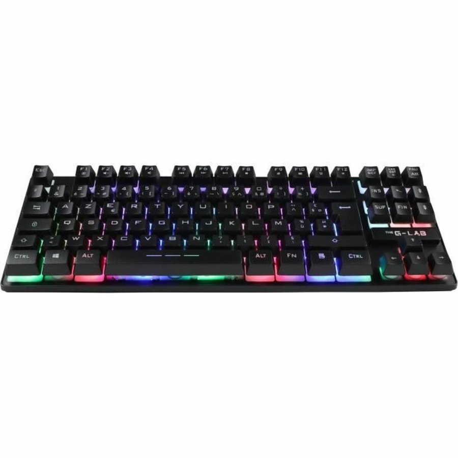 Gaming-tastatur The G-Lab KEYZ CAESIUM TKL WIRELESS Sort AZERTY #2