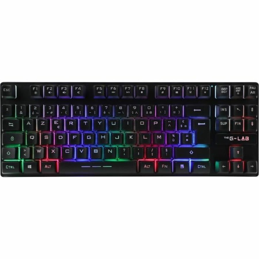Gaming-tastatur The G-Lab KEYZ CAESIUM TKL WIRELESS Sort AZERTY #3