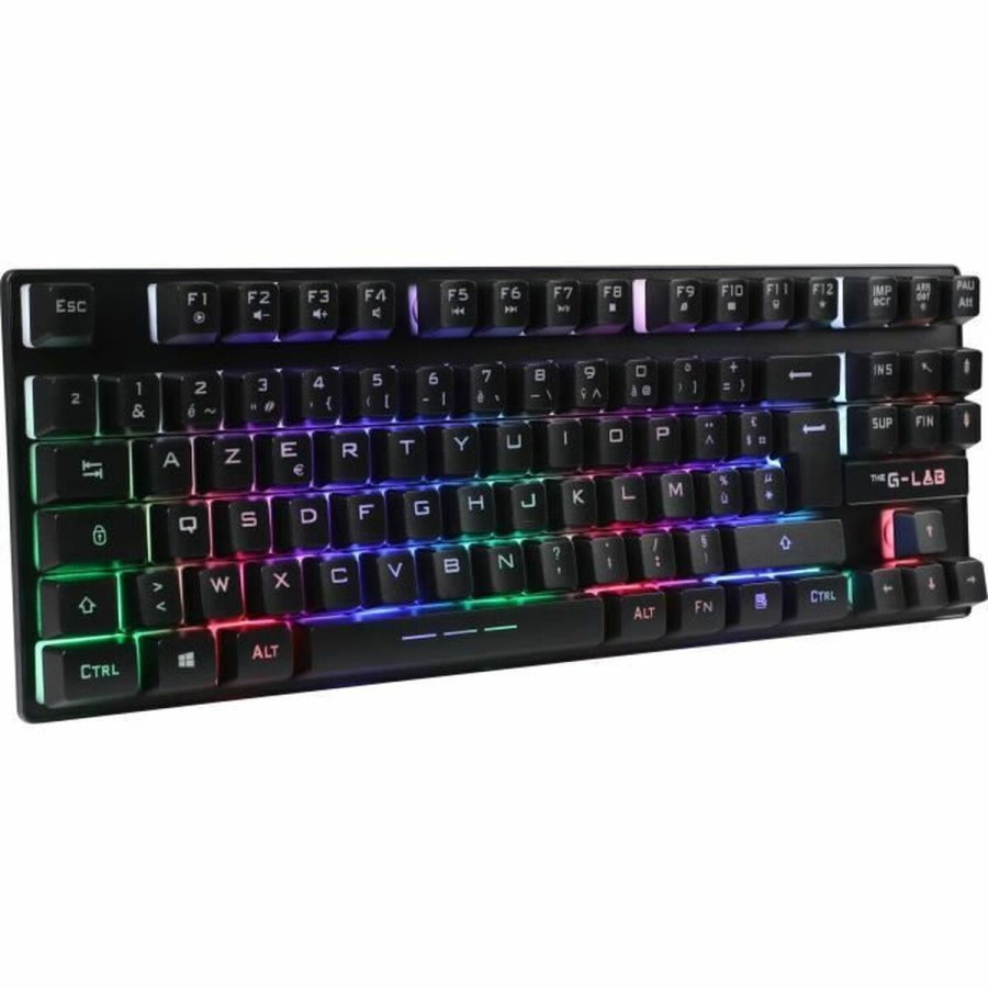 Gaming-tastatur The G-Lab KEYZ CAESIUM TKL WIRELESS Sort AZERTY #4