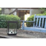LED-lanterne Sort Krystal ABS 12 x 12 x 18 cm #6