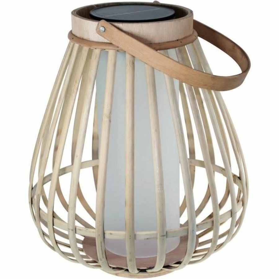 Solcellelampe Beige Flammeeffekt #1