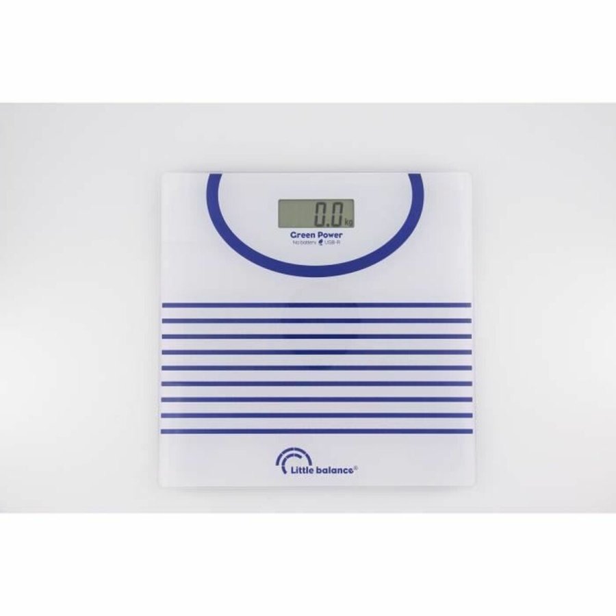 Digital badevgt Little Balance 8655 Bl/hvid 180 kg #7