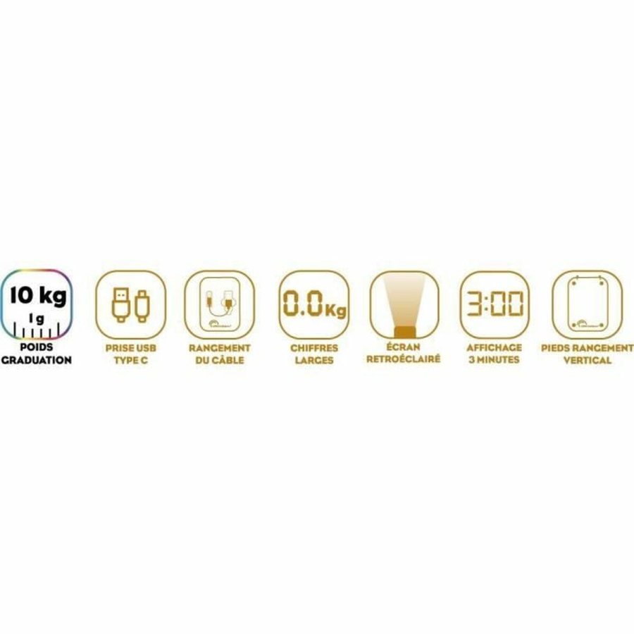 kkkenvgt Little Balance 10 kg Slvfarvet 23,8 x 17,3 cm #5