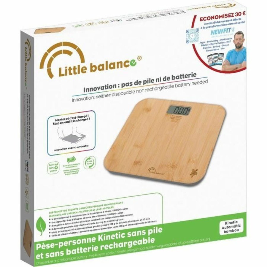 Digital badevgt Little Balance Automtica Kinetic Bambus #13