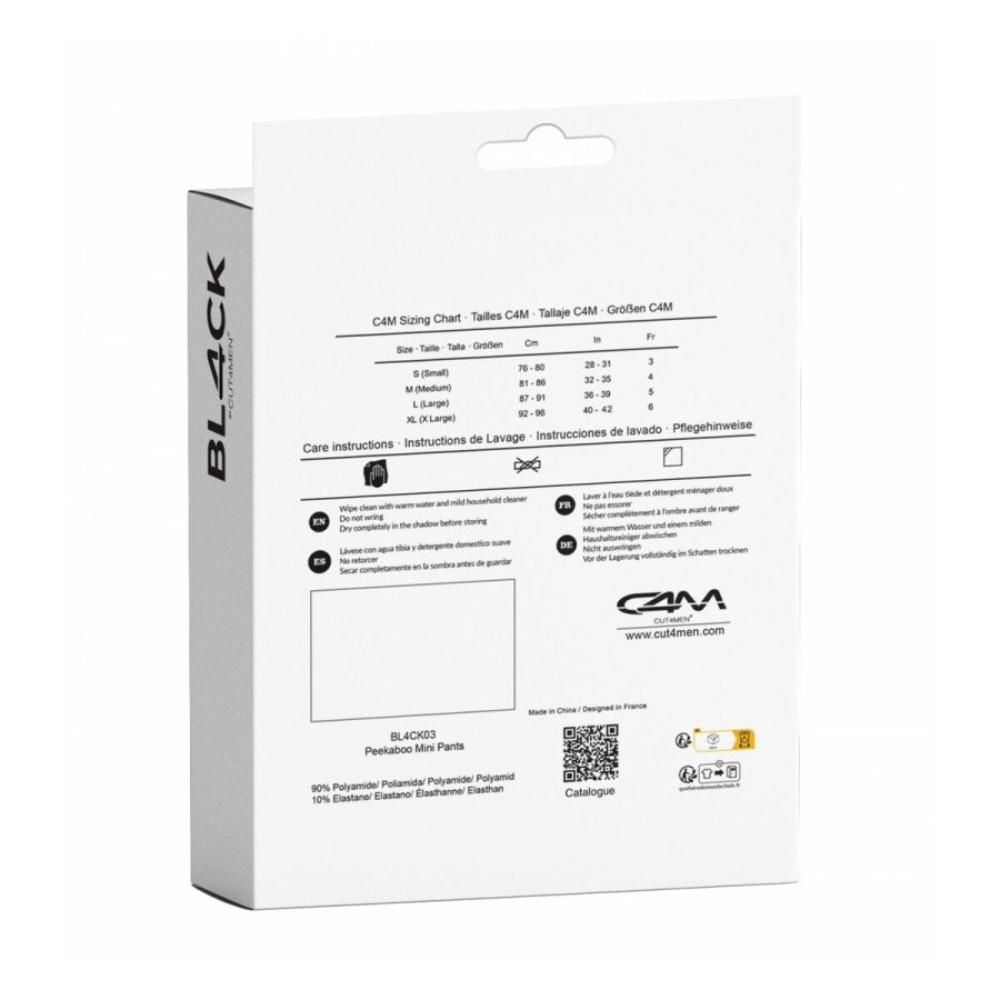 G-streng Cut4men Sort S #4